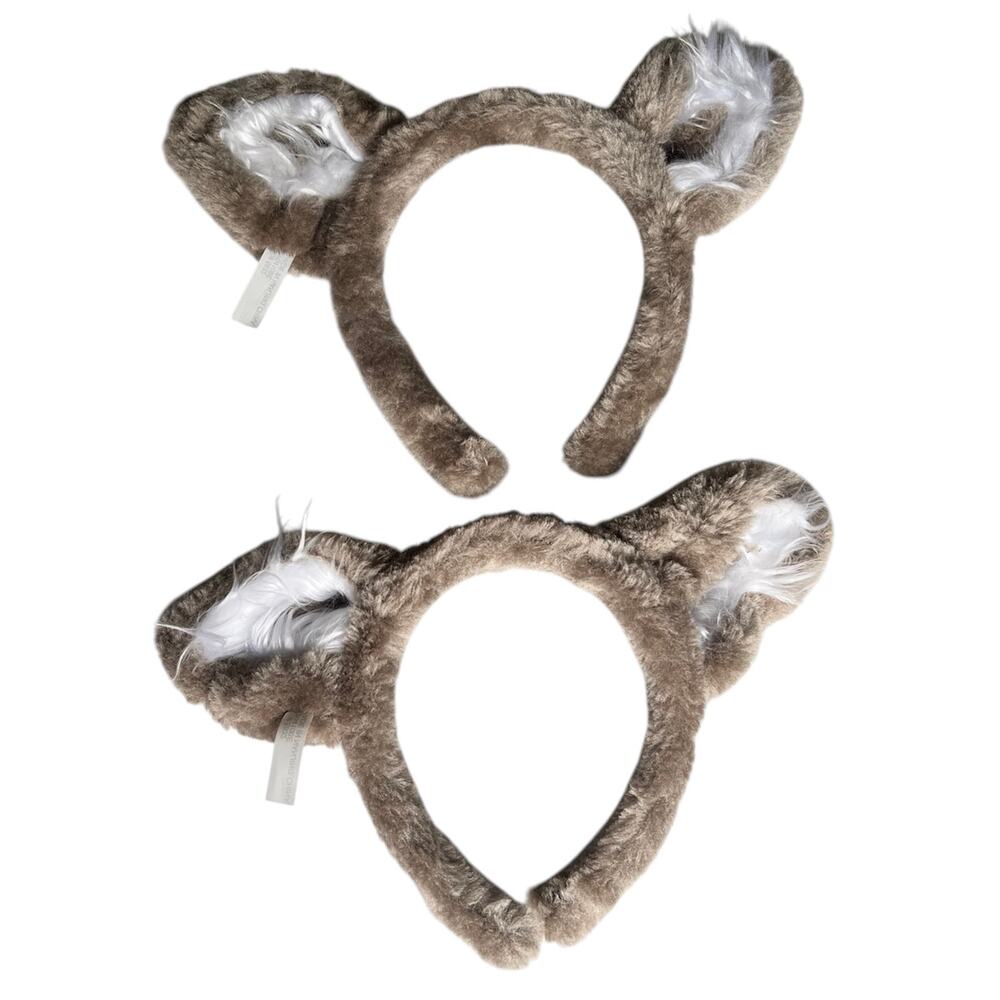 Great Wolf Lodge Wolf Ears Faux Fur Costume Accessory Headband Dress Up